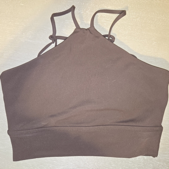 BuffBunny Red and Brown Crop Tops Set - Picture 5 of 10